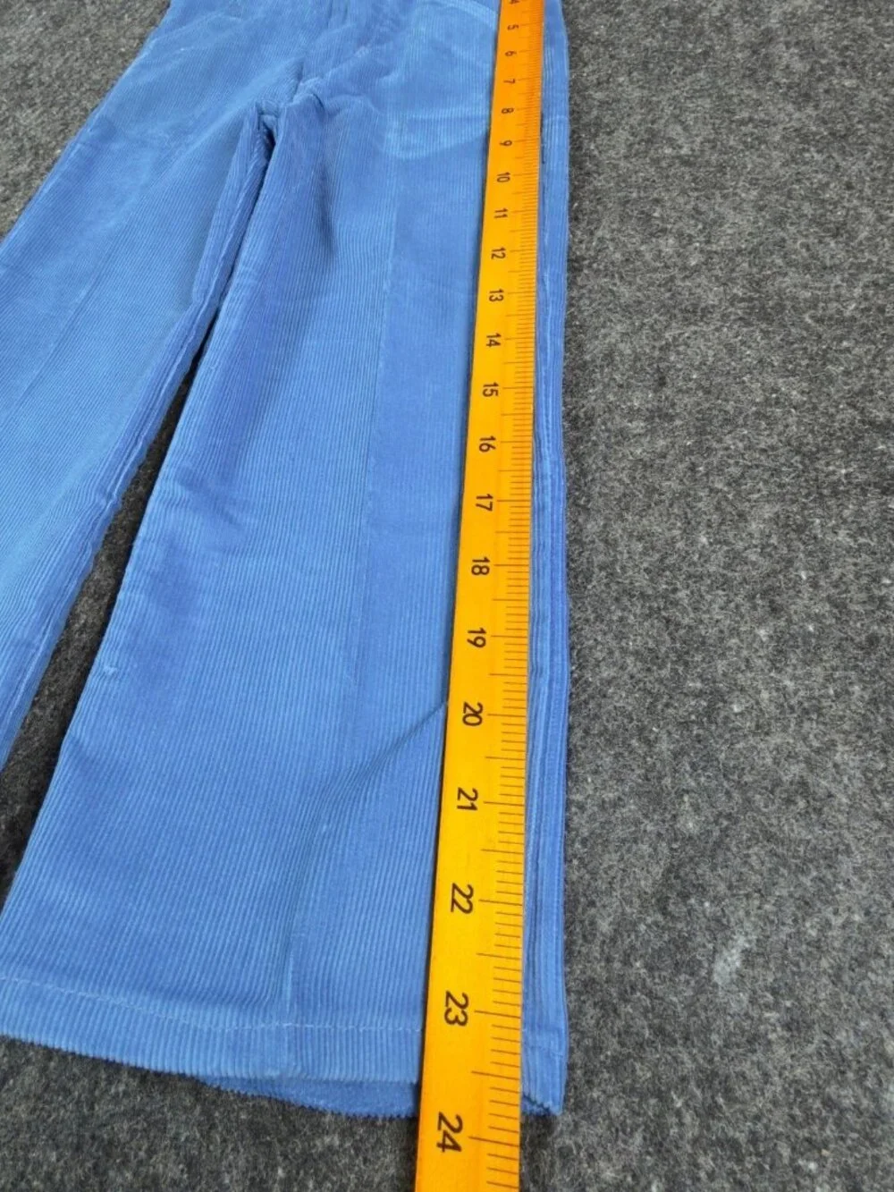Toddy Winks Corduroy Pants Girls 4 Blue Cotton Blend Slim Vintage Deadstock NWT